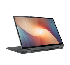 O IdeaPad Flex 5 16-polegadas em cinza tempestade. (Fonte da imagem: Lenovo)