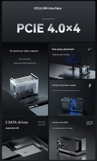 Principais destaques das docas G1 e G1 Pro (Fonte da imagem: Topfeel - tradução automática)