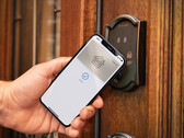 A fechadura Schlage Encode Plus Smart Wi-Fi Deadbolt funciona com Apple's Home Key feature. (Fonte da imagem: Schlage)