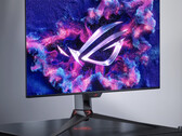 A ASUS apresentará o ROG Swift OLED PG32UCDP durante a CES 2024. (Fonte da imagem: ASUS)