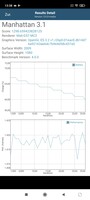 Teste de bateria GFXBench: Manhattan (OpenGL ES 3.1)