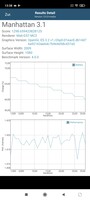 Teste de bateria GFXBench: Manhattan (OpenGL ES 3.1)