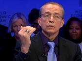 Pat Gelsinger, CEO da Intel, no WEF (Fonte da imagem: CNBC)