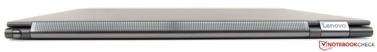 Rear: Active Pen, speakers