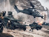 Captura de tela do Battlefield 6 mostrando o multiplayer com guerra total. (Fonte da imagem: Steam)
