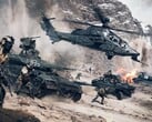 Captura de tela do Battlefield 6 mostrando o multiplayer com guerra total. (Fonte da imagem: Steam)