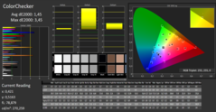 CalMAN: ColorChecker - calibrated