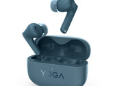A Lenovo planeja oferecer o Yoga True Wireless Stereo Earbuds apenas em uma única opção de cor azul. (Fonte da imagem: Lenovo)