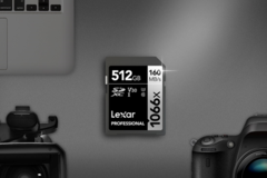 512 GB Lexar UHS-I Silver SD card está finalmente disponível por $139 USD após quatro meses de espera (Fonte: Lexar)