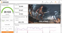 3DMark Fire Strike em modo Full Speed