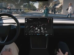 FSD da Tesla na rua