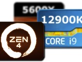 A AMD Zen 4 ES mostrou ganhos sobre a i9-12900K enquanto soprava o Ryzen 5 5600X. (Fonte de imagem: UserBenchmark/AMD - editado)