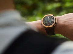 O T-Rex 3 Pro Black Gold da Amazfit chegou à Europa. (Fonte da imagem: Amazfit)