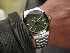 Os relógios EFV-160D da Casio (na foto) têm um mostrador Clous de Paris. (Fonte da imagem: Casio)