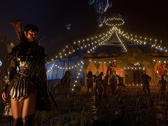 Uma captura de tela de Crimson Desert em execução no PC