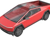 Os para-lamas do Cybertruck custam US$ 550 cada um (imagem: Tesla)