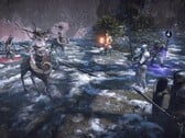 Uma imagem mostrando inimigos em King Arthur: Knight’s Tale, atualmente à venda no Steam.