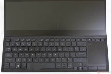 Nenhuma mudança no teclado ou layout RGB por tecla