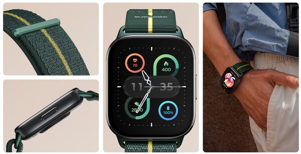 O Moto Watch Fit tem uma pulseira substituível de 22 mm. (Fonte da imagem: Motorola)