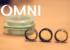 Omni Health Ring lança campanha no Kickstarter para seu anel inteligente alimentado por IA em três cores. (Fonte da imagem: Omni Health Ring)