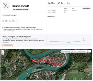 Garmin Venu 2: Visão geral do teste GPS