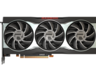 O cartão de degrau mais baixo da AMD desta geração, o Radeon RX 6800, apresenta a VRAM exata de 16 GB como o carro-chefe do RX 6900 XT. (Fonte de imagem: AMD)