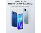 O teaser de lançamento do Realme C15. (Fonte: Realme)