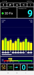 Teste de GPS dentro