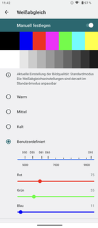 Configurações do Sony Xperia 1 V