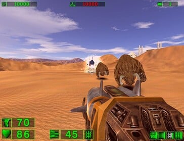 Na imagem: uma captura de tela do jogo “Erectus Sam Classic: The First Encounter”.