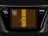 Uma captura de tela de Sonic Chaos jogando no emulador de Sega Game Gear do jogo Yakuza Kiwami 3
