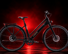A bicicleta elétrica Trek Inbound+ possui o motor Hub Line de 250 W da Bosch