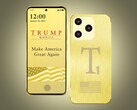 O Trump T1 Phone foi anunciado com esta imagem, mas o produto real pode ser muito diferente.