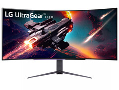 O UltraGear OLED 45GS96QB já está sendo vendido nos EUA. (Fonte da imagem: LG)