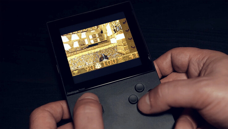 Quake running on Game Boy Advance hardware (Fonte de imagem: Modern Vintage Gamer)