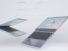 O InfinityBook Pro 14 Gen 10 é um laptop compacto com CPUs AMD Ryzen (Fonte da imagem: Tuxedo)