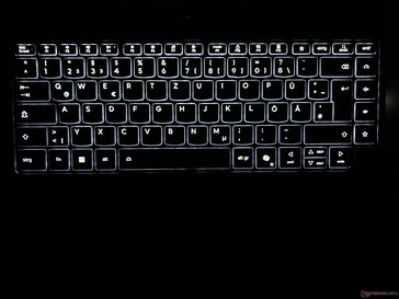 Luz de fundo do teclado
