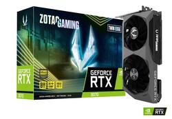 Zotac Gaming GeForce RTX 3070 Twin Edge. Unidade de revisão, cortesia da Zotac Índia.