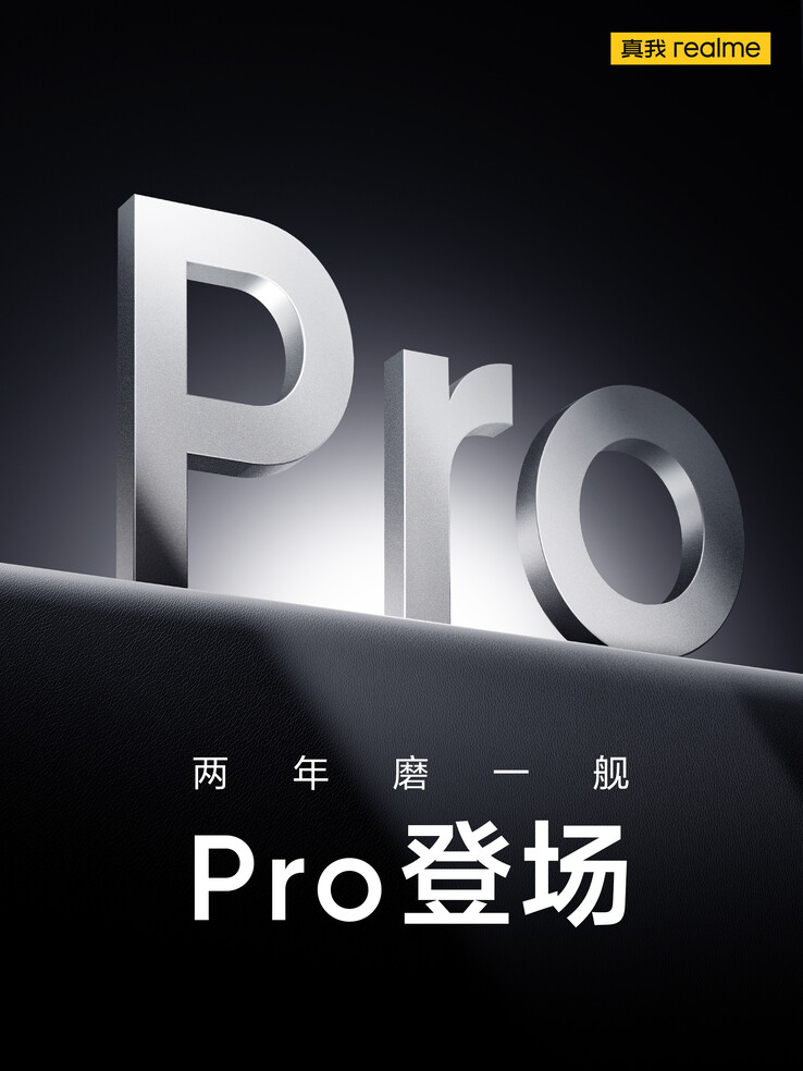 A Realme divulga seu próximo evento de lançamento do "Pro". (Fonte: Realme via Weibo)