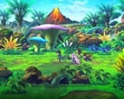 Imagem oficial de Another Eden Begins.