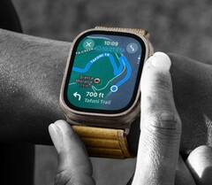 O sucessor do Apple Watch Ultra 2 aparentemente terá uma tela maior (Fonte da imagem: Apple)
