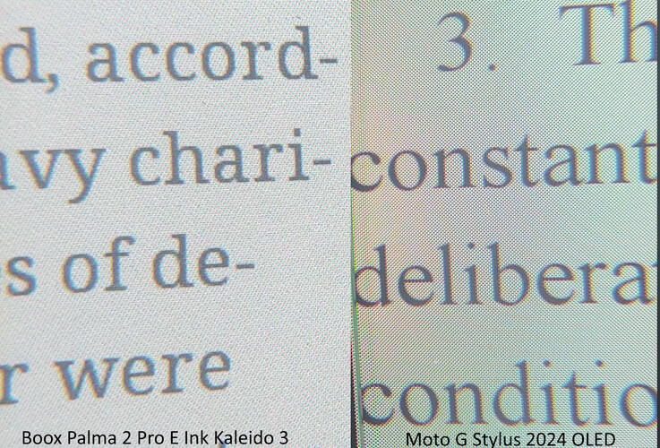 Modo Regal vs. OLED.