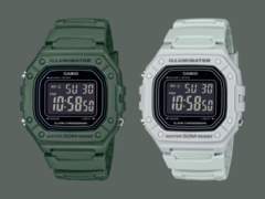 Os novos relógios da série Casio W-218H (foto) serão lançados na Europa. (Fonte da imagem: Casio)