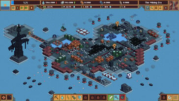 Na foto: uma captura de tela do jogo Flooded.