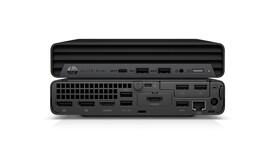 HP Elite Mini 800 G9 - Portos. (Fonte de imagem: HP)