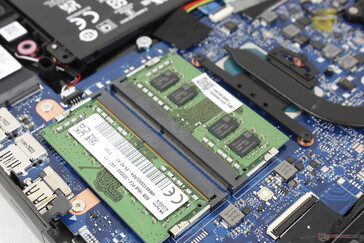 Slots SODIMM acessíveis