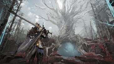 Na imagem: uma captura de tela do jogo Mistfall Hunter.