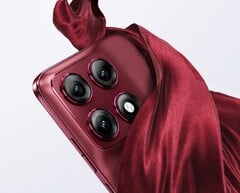 O Motorola Edge 70 Pro+ estará disponível em três cores, incluindo o vermelho.