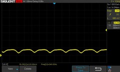10% de brilho: 240 Hz PWM
