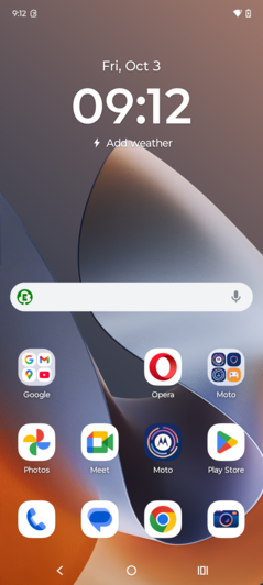 Software no Motorola Moto G86 Power